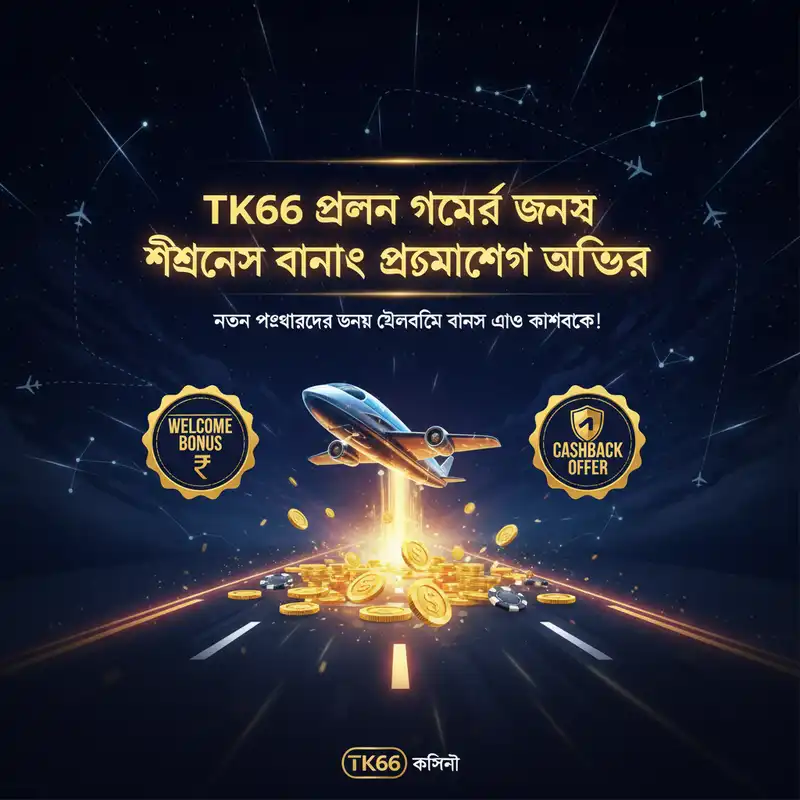 TK66 প্লেন গেম বোনাস এবং প্রোমোশন অফার